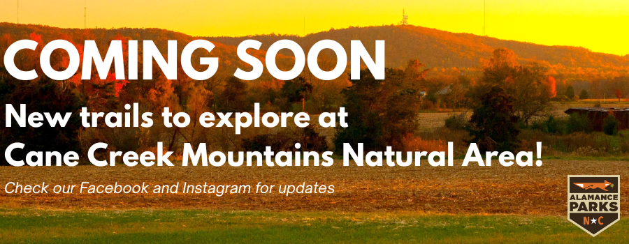 image of the sun setting over a small mountain in the background with text overlay.