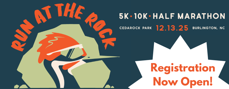 illustration of a bird on a dark green background with text overlay.