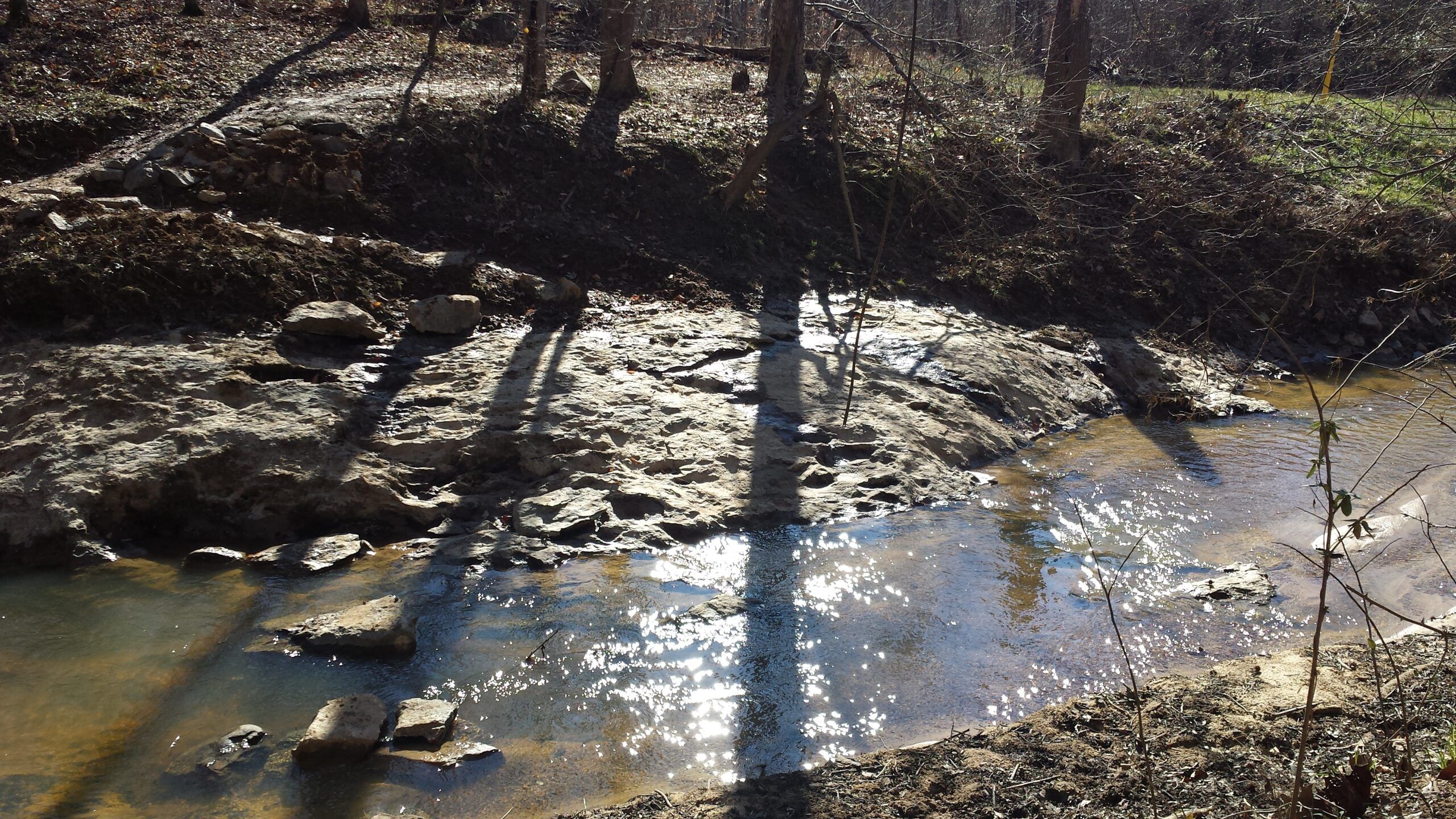 photo of the trail crossing at Boyd's Creek on the Sellers Falls Section of HRT photo of the trail crossing at Boyd's Creek on the Sellers Falls Section of HRT