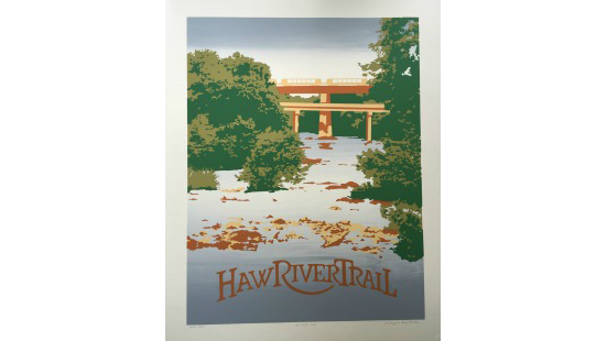 HRT screenprint poster